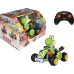 Carrera RC automobilis Mario Kart World Yoshi 370200961, 1:18, 2,4 GHz, 9 km/h, elektrinis, RtR, žalias, lenktyninis, 16 žaidėjų