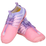 Springos moterų vandens batai CS0147, 40 dydis, 25,5 cm, 2,5 cm, rožinė, violetinė, geltona, guminis padas, kvėpuojantis audinys