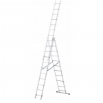 Aliuminio kopėčios 3x12, 150KG AW23092 AWTOOLS
