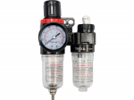 Oro filtras su slėgio reguliatoriumi ir tepalu 1/4"; 25cc YT-2384 YATO