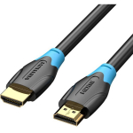 Vention HDMI kabelis AACBQ, 20m, juodas, HDMI 2.0, 18 Gbit/s, 60 Hz, 3840x2160, 1080p, HDR, 3D, ARC, HDCP, Ethernet kanalas