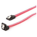 Gembird SATA-DATA kabelis 0.3M CC-SATAM-DATA90-0.3M SATA III 0.3m, 90 laipsnių jungtis, metaliniai spaustukai