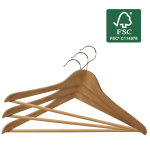 Drabužių pakabos 6 vnt. medinės Mediena 44,5 cm 129838911 ORDINETT