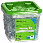 Montavimo varžtas su grąžtu 4,2X19 FZB 250vnt. 562319 ESSVE