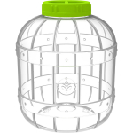 Daugiafunkcinis indas, 8 L BROWIN 602018, BPA-free, &Oslash;100, 22.4x22.4x27.3 cm