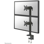 Neomounts stalo laikiklis FPMA-D960DVBLACKPLUS, 17-49", 15 kg, 2 ekranai, 0-180&deg; pasvirimas, 0-180&deg; sukimas, juodas