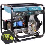 Dyzelinis generatorius KS 6100HDE (EURO V) 5,5 kW 230 V KS 6100HDE KONNER & SOHNEN