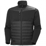 Helly Hansen Pavasario-rudens striukė Oxford Hybrid 73370_990-S&HH, S, juoda, PrimaLoft BLACK Eco, YKK užtrauktukas
