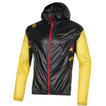 Vėjo striukė BLIZZARD Windbreaker JKT M, LA SPORTIVA, 8020647174607, 96 g, BLACK YELLOW, XXL