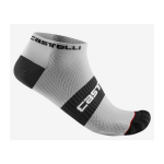 Dviračių kojinės LOWBOY 2 Sock, CASTELLI, 8050949877463, Svoris: 38g, spalva: WHITE BLACK, dydis: XXL