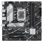 Asus Pagrindinė plok&scaron;tė PRIME B760M-A D4-CSM, LGA 1700, DDR4, 128 GB, 2 M.2, 4 SATA III, 2.5 Gb Ethernet, 7.1 garso