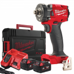 Akumuliatorinis smūginis veržliaraktis M18 FIW2F12-502X 4933478444 Milvokis