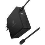 Icybox Telefono įkroviklis IB-PS101-PD 60772, 90 W, 1x USB-C, 1x USB-A, 1,8 m, 20 V, juodas