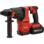 Yato perforatorius YT-827725, 18 V, 2.8 J, 0-950 aps./min, 0-4700 smūgių/min, SDS Plus, 1 akumuliatorius 4 Ah, įkroviklis