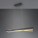 Pakabinamas LED &scaron;viestuvas Edge juoda
