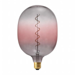 Vintažinė LED lemputė Coriandoli Grey Pink Egg