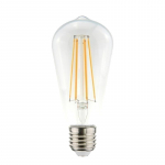 7,5W E27 LED lemputė ST64 CLEAR