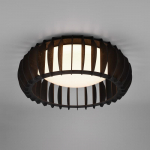 Lubinis LED &scaron;viestuvas Monte juoda ⌀40