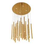 Pakabinamas LED &scaron;viestuvas Organic Aukso XL