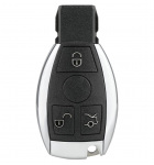 Rakto korpusas Mercedes Benz sidabriniai &scaron;onai (Trijų Mygtukų)