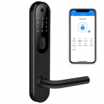 I&scaron;manioji durų rankena EMPIRE SITMA F (tinka skandinavi&scaron;kam standartui) Juoda