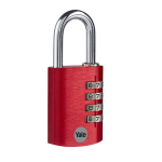 Pakabinama spyna YALE 38mm Raudona