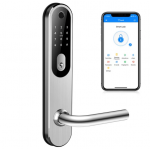 I&scaron;manioji durų rankena EMPIRE SITMA F (tinka skandinavi&scaron;kam standartui) Sidabrinė