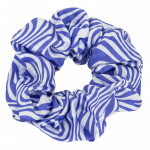 wonder.scrunchie plaukų gumelė Violetiniai dryžiai