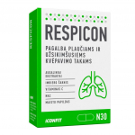 Iconfit Respicon Plauciams ir kvepavimo takams 30 kaps.