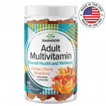 Swanson Multivitaminai 60 guminukų (Persikų ir apelsinu sk.)
