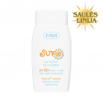 SPF 50 Apsaugos nuo saulės kūno losjonas vaikams &ndash; 125 ml.