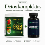 PROvitamins Detox + lieknėjimo rinkinys