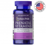 Puritan's Pride Prenatal Vitamins (Vitaminai nė&scaron;čiosioms) (100 tab.)
