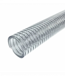 PVC žarna su metaline spirale (102 mm) Transmetal