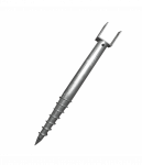 Sraigtinis polis pamatams U 101x1300 mm M12 HDG