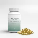 CBD aliejaus kapsulės-120 kapsulių / 100mg