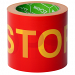 Juosta STOP 100mmx100m geltona-raudona Zoom