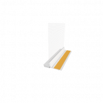 PVC deformacinis profilis su tinkleliu Ejot 120 Plus GAP15, dideliems langams, 2.4 m