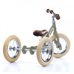 Balansinis dviratukas-triratukas Trybike 2-in-1, žalias Matinis