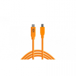Tether Tools Tether Tools CUC2515-ORG USB kabelis USB 2.0 4,6 m USB C Micro-USB B Oranžinė