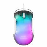 Mars Gaming Mars Gaming MMGLOWW kompiuterio pelė De&scaron;inės rankos USB A tipo Optinis 12800 DPI