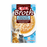 INABA CIAO Bulion z kurczaka z przegrzebkami 40g