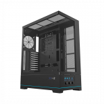 Darkflash DY451 kompiuterio dėklas be ventiliatorių (juodas)