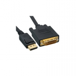 SBOX DP-DVI-2 vaizdo kabelio adapteris 2 m DisplayPort Juoda