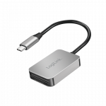 LogiLink USB 3.0 Cardreader, USB-C, SD / microSD, aluminum