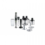 Braun MultiQuick 9 MQ 9187XLI 0,6 L Panardinamas mai&scaron;ytuvas 1200 W Juoda, Nerūdijančiojo plieno