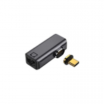 Extra Digital Extra Digital Magnetinis adapteris USB Type-C - RJ-45, 100/1000Mb