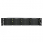 QNAP TS-H1277AXU-RP NAS Stovas (2U) AMD Ryzen&trade; 5 16 GB DDR5 0 TB QuTS hero Juoda