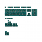 Glorious Gaming Klaviatūra Glorious GPBT Basics Keycaps, ANSI i&scaron;dėstymas (US), PBT, Dye-Sub - Totem Žalias