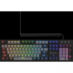 LORGAR Azar 514, Wired mechanical gaming keyboard, RGB backlight, 1680000 colour variations, 18 modes, keys number: 104, 50M cli